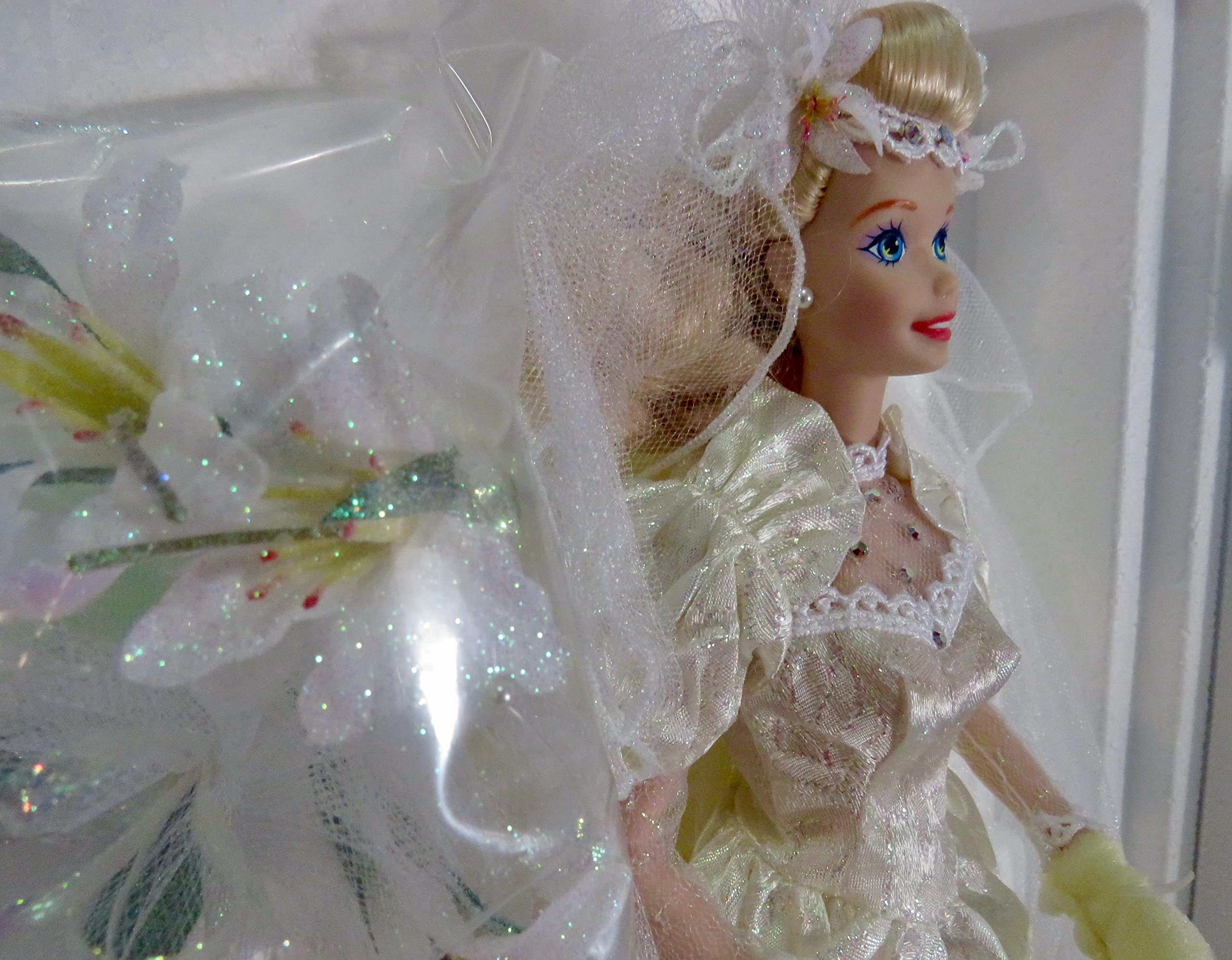Barbie 12953 1994 Star Lily Bride Porcelain Doll