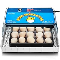 Egg Incubator,12-15 Chicken Eggs Full Auto Chick Incubator with Auto Egg Turner,Temperature Control Incubator for Hatching Chickens, Goose, Duck, Quail