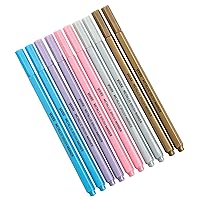 Yoobi | Felt Tip Marker Set | Metallic | Non-Toxic | Multicolor Pack of 10