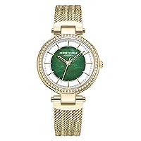 Kenneth Cole New York Women's - Luxury Watch for Women, Stainless Steel Watch, Automatic Self-Winding, Water-Resistant, Sleek Design Analog Watch for Women