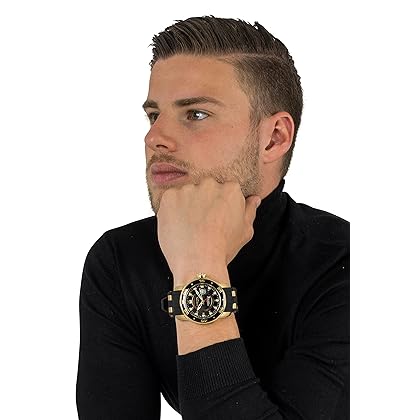 Invicta Men's 6991 Pro Diver Collection GMT Black Dial Black Polyurethane Watch