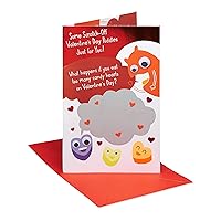 American Greetings Scratch Off Valentines Card for Kids (Lovesick)