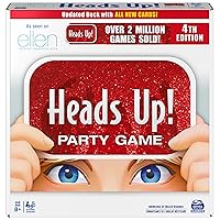 Head’s Up Party Game 4th Edition, Word Guessing Board Game for Kids and Families Ages 8 and up