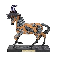 Enesco The Trail of Painted Ponies Halloween Fall Gatherings Figurine, 8.5 Inch, Multicolor