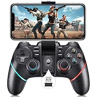  Joso Mobile Gaming Controller for iPhone, Android, Direct Play,  Portable Bluetooth Mini Controller Gamepad Joystick with Magnetic Storage  for iPhone 14 13 12 Pro Max, Galaxy S23 S22 S21 Ultra, COD 