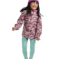 THE NORTH FACE Kids' Antora Rain Jacket, Violet Crocus Maze Floral Print, 7