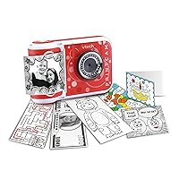 VTech KidiZoom Print Cam – Sofortbild-Kinderkamera mit Druckfunktion, Selfie- und Videofunktion, Effekten, Spielen u. v. m. – Für Kinder von 4-12 Jahren