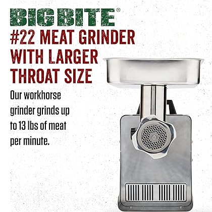 LEM Big Bite Meat Grinder #22