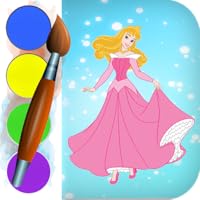 Dolls Princess Coloring Book & Games