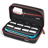 Carry Case for Nintendo New 2DS XL/New 3DS XL, Keten Hard Travel Protective Shell for New Nintendo 3DS, New 2DS Console&Game, Also for Anker External Battery Store