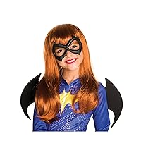 Rubie's Costume Girls DC Super Hero Batgirl Wig, Orange