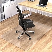 Large Office Chair Mat for Hardwood Floors - 48