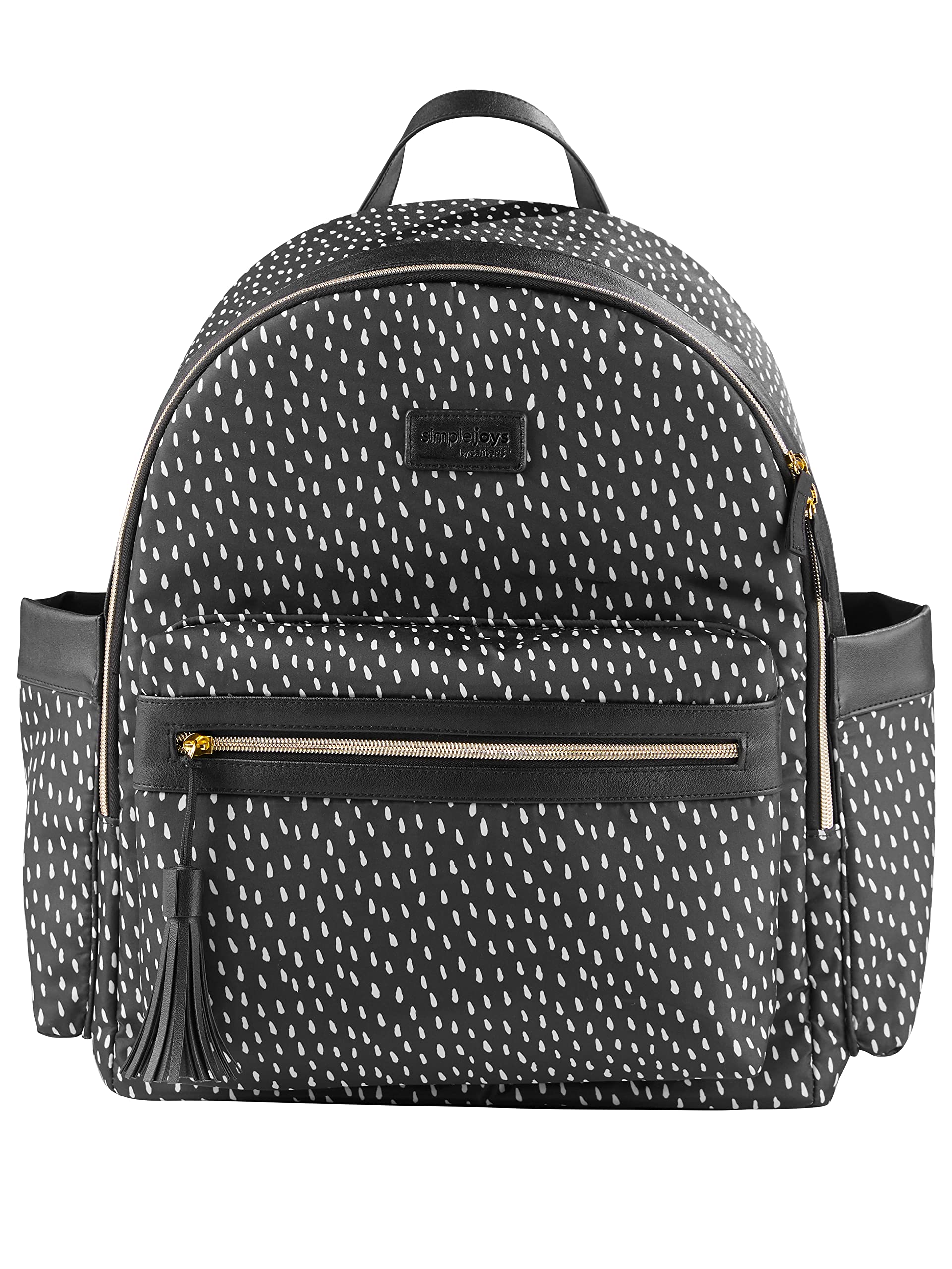 Simple Joys by Carter's Baby Spot On Diaper Backpack, Polka Dot, One Size