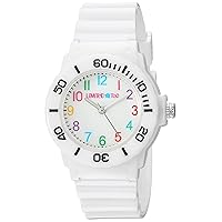 Accutime Limited Too Kids' LMT40022 Analog Display Quartz White Watch