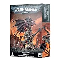 Games Workshop Warhammer 40k - Space Marine Chaos World Eaters Angron, Primark Demon of Khorne