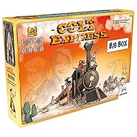 Colt Express BIG BOX Board Game - Base Game, Expansions, and New Bandit Included! Wild West Adventure Game, Strategy Game for Kids & Adults, Ages 10+, 2-9 Players, 40 Min Playtime, Made by Ludonaute