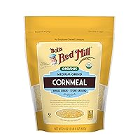 Bob's Red Mill, Organic Medium Grind Cornmeal, 24 oz