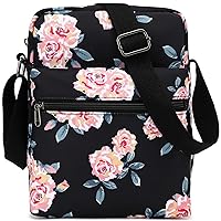 Leaper Messenger Bag for Girls Cute Sling Bag Cross Body Shoulder Bag Pencil Case 2 PCS…