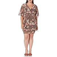 City Chic Plus Size Dress Brooke, in Kindred Floral, Size, 14