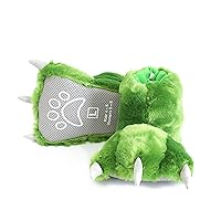 Millffy Funny Bear Paw Slippers Adult Monster Dino slippers for toddler Boys dinosaur slippers for Kids Adults