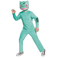 Pokemon Costume Bulbasaur for Kids, Children's Classic Character Outfit