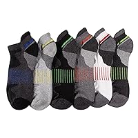 Sof Sole Men's Bamboo Cushioned Performance No-Show Athletic Sock