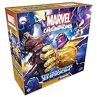 Marvel Champions The Card Game The Mad Titan’s Shadow CAMPAIGN EXPANSION - Cooperative Strategy Game for Kids and Adults, Ages 14+, 1-4 Players, 45-90 Minute Playtime, Made by Fantasy Flight Games