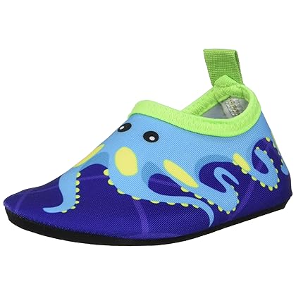 Bigib Toddler Kids Swim Water Shoes Quick Dry Non-Slip Water Skin Barefoot Sports Shoes Aqua Socks for Boys Girls Toddler