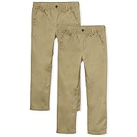 The Children's Place Boys' Stretch Pull on Chino Pants