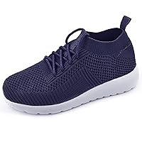 YESKIS Girls Tennis Shoes Big Kids Lace up Sneakers Boys Lightweight Breathable Sports Walking Running Shoe