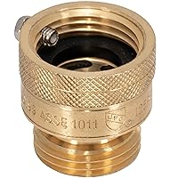 EZ-FLO Hose Bibb Anti-Siphon Vacuum Breaker, Brass Plumbing Fitting, 20199