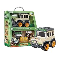 Little Tikes Big Adventures Binocular Searching Safari SUV STEM Toy Vehicle with Binoculars, Flashlight, and Compass for Girls, Boys, Kids Ages 3+