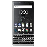 BlackBerry KEY2 64GB (Single-SIM, BBF100-1, QWERTZ Keypad) (GSM Only, No CDMA) Factory Unlocked 4G/LTE Smartphone (Silver) - International Version