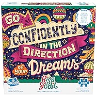 Goliath Risa Rodil: Direction of Your Dreams 1000-Piece Puzzle with Poster - Completed Size 26.75 x 18.26 Inches - Ages 12 and Up