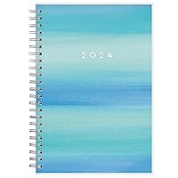 Blue Sky 2024 Weekly and Monthly Planner, January - December, 5