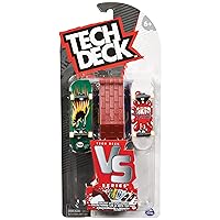 Tech Deck, Blind Skateboards Versus Series, Collectible Fingerboard 2 Pack and Obstacle Set, Kids’ Toy for Ages 6 and up