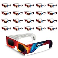 Medical king Solar Eclipse Glasses 2024 (20/50/100/1000 Pack) CE and ISO Certified Safe for Direct Sun Viewing
