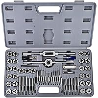 VEVOR Tap and Die Set,With Storage Case, Large Tap and Die Set For Cutting External & Internal Threads (60pcs)