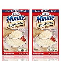 Minute Tapioca Bundle. Includes Two- 8oz Packages of Kraft Minute Tapioca! Kraft Quick Cook Tapioca is Great for Tapioca Pudding and Fruit Pie Filling! Comes With a BELLATAVO Fridge Magnet!