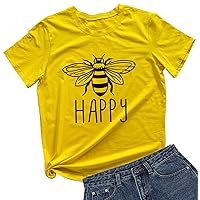 Womens Cute Funny T-Shirts Graphic Tees Short Sleeve Tops