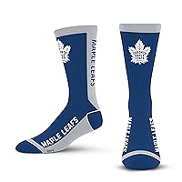 For Bare Feet MVP Crew Sock NHL Large