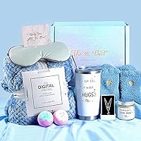 Get Well Soon Gifts for Women, Mothers Day Gifts, 9 Pcs Birthday Gifts, Care Package for Women After Surgery for Sick Friends Families, Relaxing Spa Gift for Women Thinking of You Gifts
