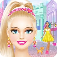 Fashion Girl Makeover - Spa, Makeup and Dress Up Game for Kids