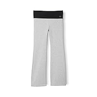 Girls Cotton Fold Over Flare Pants