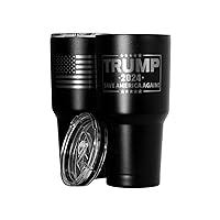 Trump 2024 Travel Coffee Mug - Double Wall Vacuum Insulated Stainless Steel Coffee Thermos 30 Oz Tumbler - Republican Tumbler Tea Mug Patriotic Gift (trump 2024)