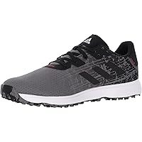 adidas Men's S2g Spikeless Golf Shoes, Grey Four/Core Black/Grey Six, 11