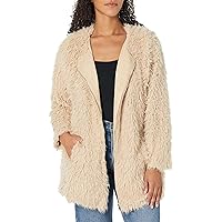 Women's Plus Size Jacket Lotus Fluffy