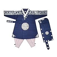Boy Baby Hanbok First Birthday Party Celebrations Korean Traditional costumes 100th days Baikil Dol NP06