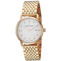 Maurice Lacroix Women's EL1094-PVP06-150-1 Eliros Analog Display Swiss Quartz Rose Gold Watch