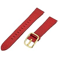 Hadley-Roma b&nd with MODE Red 18mm Genuine Leather Watch Band